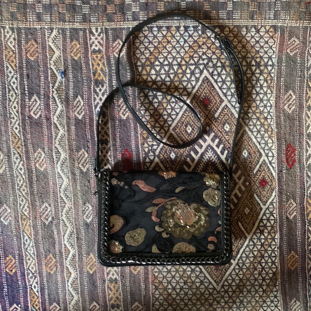 SOLD! ALDO Embellished Floral Crossbody Bag